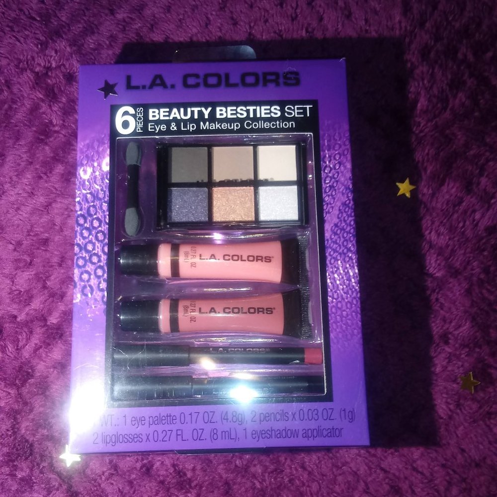 L.A Colors 6 piece beauty set